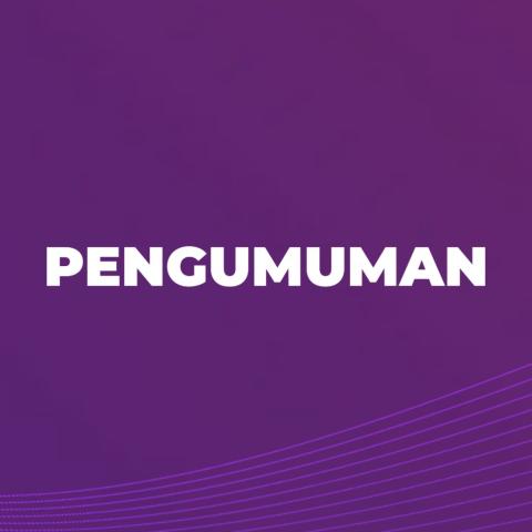 Pengumuman Pengambilan Toga dan Undangan Wisuda
